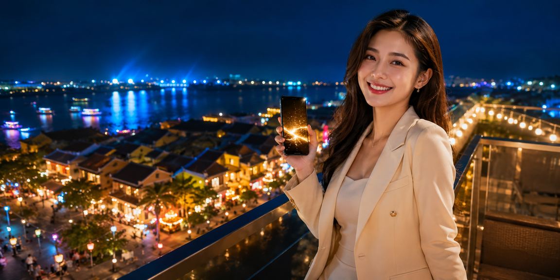 Hội An về đêm với đèn lồng gợi cảnh người dùng đăng ký trước khi thanh toán