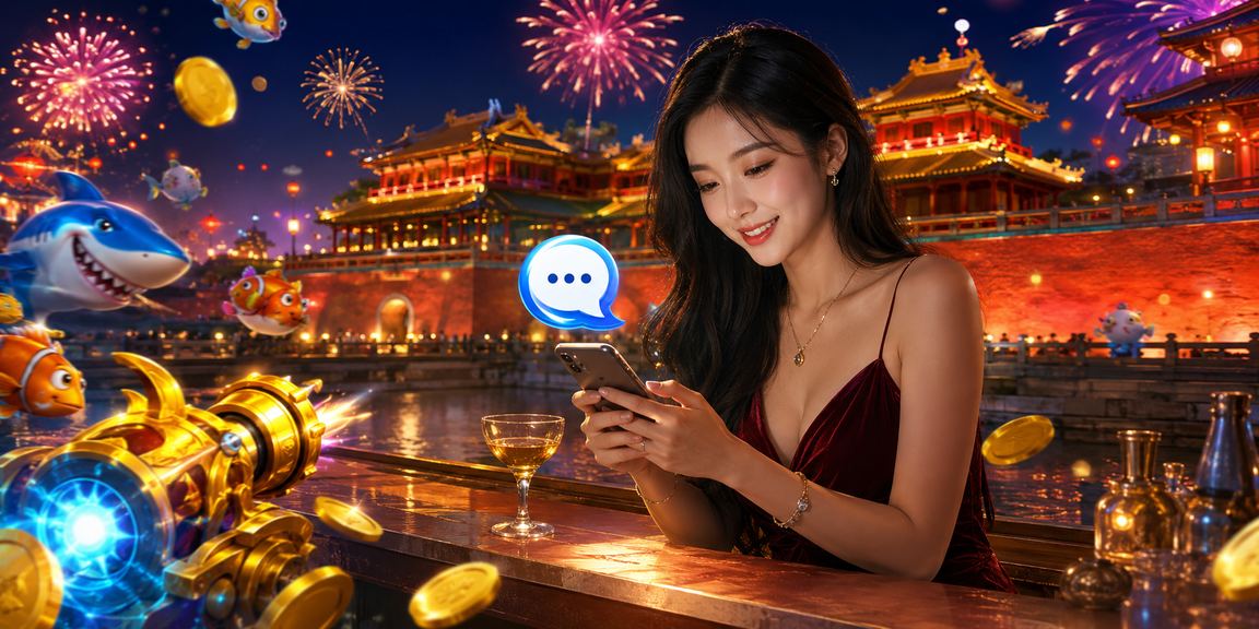 Lễ hội tại Huế gợi cảm hứng bắn cá và trò chơi giải trí màu sắc Việt Nam